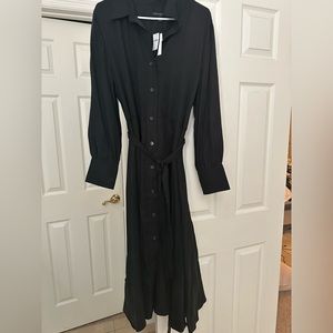 Gorgeous black Banana Republic black shirt dress